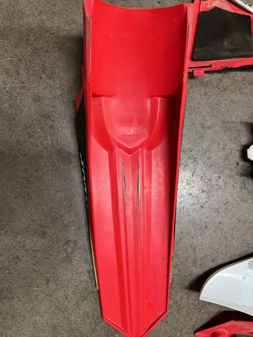 2018 CRF450R PLASTIC KIT SET Red FRONT REAR FENDER SIDE PANELS FAIRING CRF250R