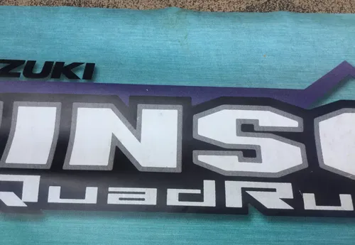 SUZUKI ATV VINSON QUADRUNNER VINYL WALL POSTER FLAG BANNER DEALERSHIP SIGN 68X34