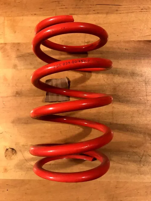 FOX SHOCK TENDER SPRING 7" L 3" ID 230 LBS POLARIS RZR YXZ X3 1000 MAVERICK