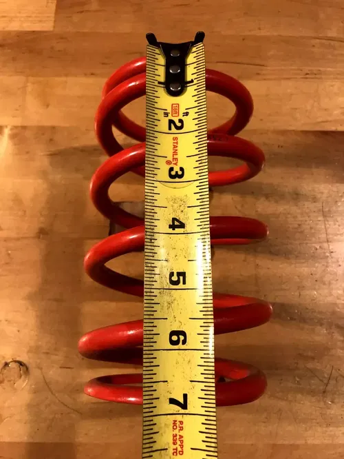 FOX SHOCK TENDER SPRING 7" L 3" ID 230 LBS POLARIS RZR YXZ X3 1000 MAVERICK
