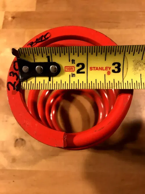 FOX SHOCK TENDER SPRING 7" L 3" ID 230 LBS POLARIS RZR YXZ X3 1000 MAVERICK