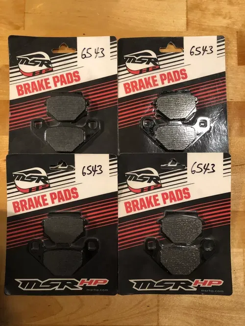 MSR Rear Brake Pads 4 PK 343511 546MSR 546 KX125 KX250 KTM 250MX 620 EXC 500 EXC