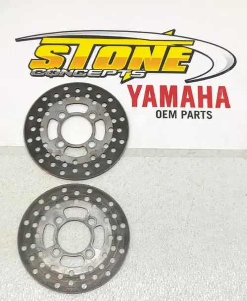 USED YAMAHA OEM DISC BRAKE ROTOR FRONT YFZ450R BLASTER BANSHEE RAPTOR LEFT RIGHT
