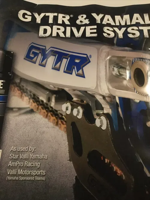 YAMAHA RACING GYTR YAMALUBE WALL POSTER BANNER DEALER GARAGE SIGN OFF-ROAD