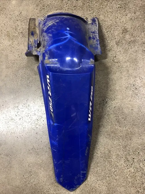 OEM Yamaha 07-13 WR250F Plastic Front Rear Side Fenders Fork Covers Fairing Cowl
