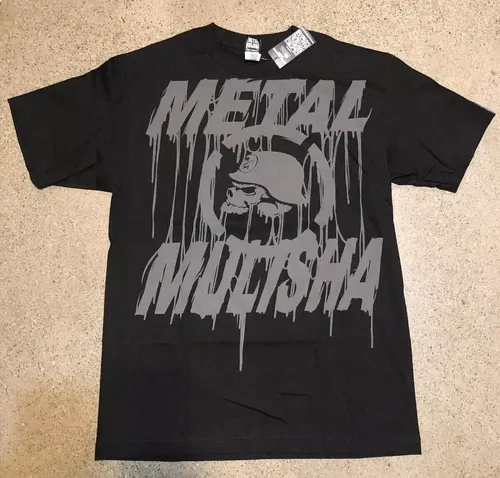 Metal Mulisha Vaporizer Ties Troops Goo Hide 5 Tee T-Shirt Medium M Short-Sleeve