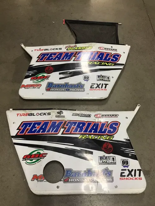 DRAGONFIRE NON-OPENING DOOR SET PANELS POLARIS RZR1000 RZR900 RZR 900 1000