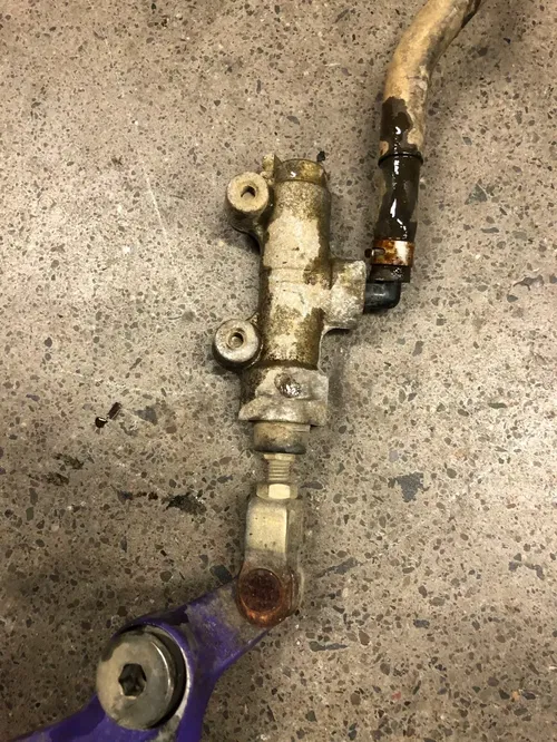 SUZUKI LTR450 LTR 450 REAR BRAKE LEVER MASTER CYLINDER 2006-2009 06 07 08 09 OEM