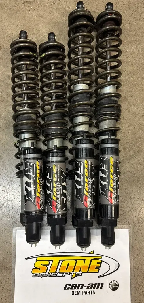 Can Am Maverick X3 G-Force Shocks  FRONT REAR SUSPENSION FOX SHOCK SET 64"