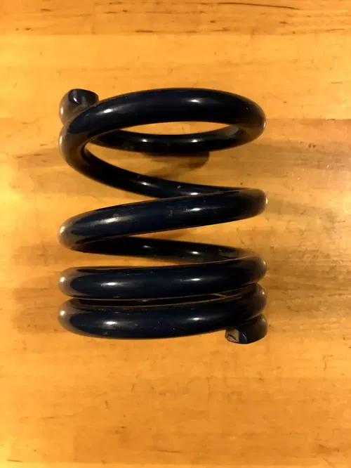 TENDER SHOCK SPRING 3.5" L 2.5" ID 600-1300 LBS RATING