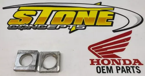 Honda Rear Axle Chain Adjuster Block CRF450R 2009-2024 CRF 250R 450X 450RX 250RX