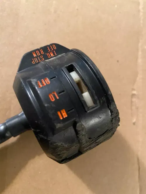 YAMAHA BLASTER 200 STOP RUN HEADLIGHT HEAD LIGHT BUTTON OEM BAR SWITCH 1988-2001