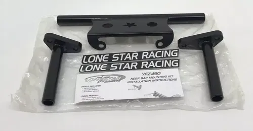 Lonestar Racing LSR Nerf Bar Pro Pegs Stubs Peg Stub Yamaha 04-13 YFZ450 YFZ 450