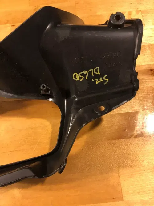 OEM 2012-2016 SUZUKI VSTROM DL650 FRONT DASH COVER COWL FAIRING BODY TANK FUEL