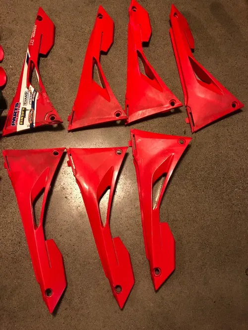 2017 CRF450RX CRF 450RX PLASTIC KIT SET FENDER SIDE PANEL FRONT REAR FORK GUARD