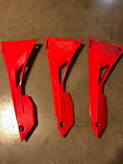 2017 CRF450RX CRF 450RX PLASTIC KIT SET FENDER SIDE PANEL FRONT REAR FORK GUARD