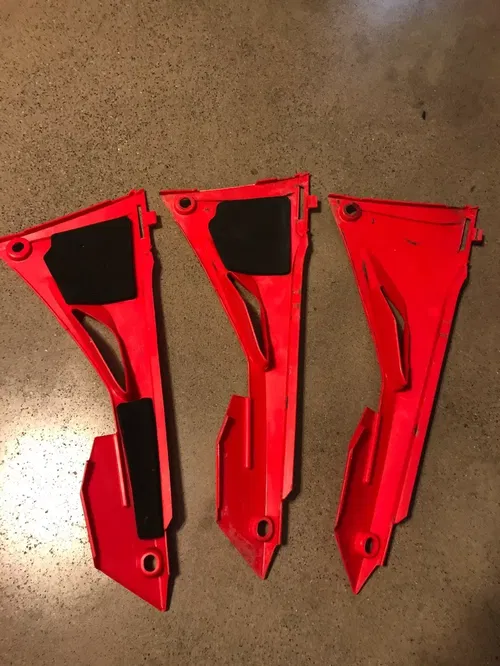 2017 CRF450RX CRF 450RX PLASTIC KIT SET FENDER SIDE PANEL FRONT REAR FORK GUARD