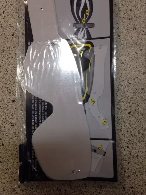 SMITH PISTON TEAR OFF SHIELDS 12 PACK CLEAR PSTOF5-3 TRX450R 400EX LTR450 400EX