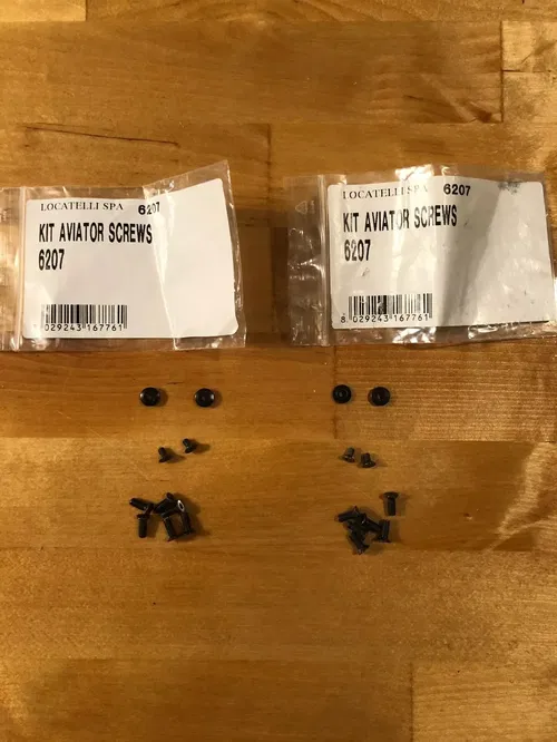 AIROH HELMET AVIATOR 2.2 SCREWS 6207 2 PACKS