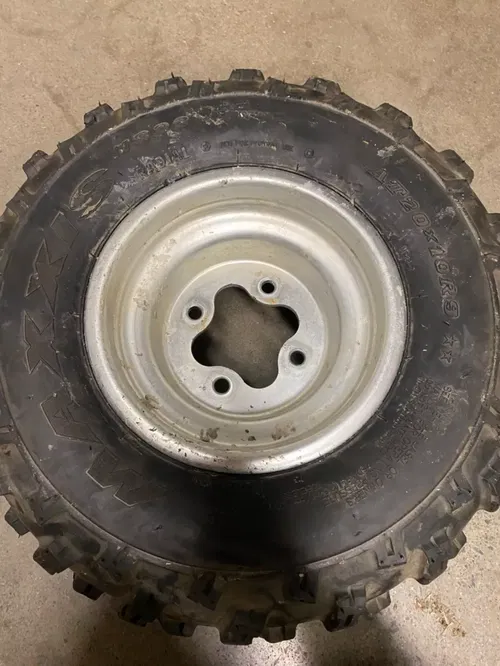 OEM Honda Rear Wheels & Maxxis MS22 TIRES 20X10X9 HONDA SUZUKI KAWASAKI