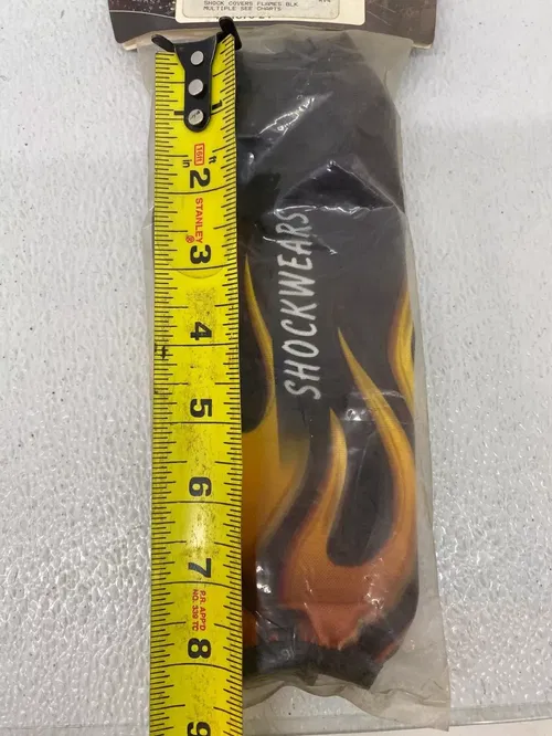 OUTERWEARS SHOCKWEAR REAR SHOCK COVER CAN AM DS90 BOMBARDIER DS 90 BACK