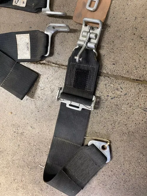 Simpson Latch n Link Safety Belt w/Steel Adjusters LH RATCHET HARNESS 5PT
