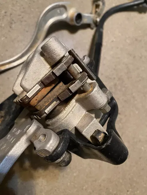 HONDA CRF450R CRF250R CRF 250R REAR BRAKE MASTER CYLINDER LINE CALIPER 17-18