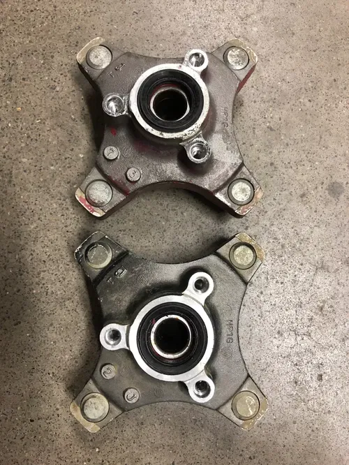 TRX HONDA TRX450R RIGHT LEFT 450R FRONT WHEEL HUBS HUB SET 06-14 TRX450ER 450ER