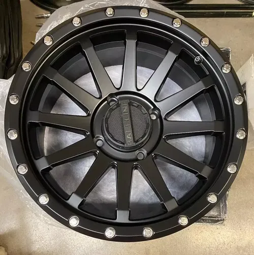 Set (4) Raceline 17x7 Front Rear Wheel A95B Can-Am X3 Maverick 1000 4/136 5:2