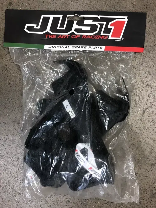 JUST1 J14 HELMET CHEEK PADS PADDING LINERS LINING LARGE L