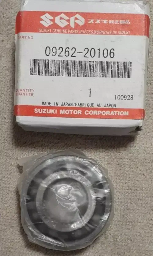 OEM SUZUKI BEARING 09262-20106 LTR450 2006 2007 2008 2009 LTR 450 LT R450