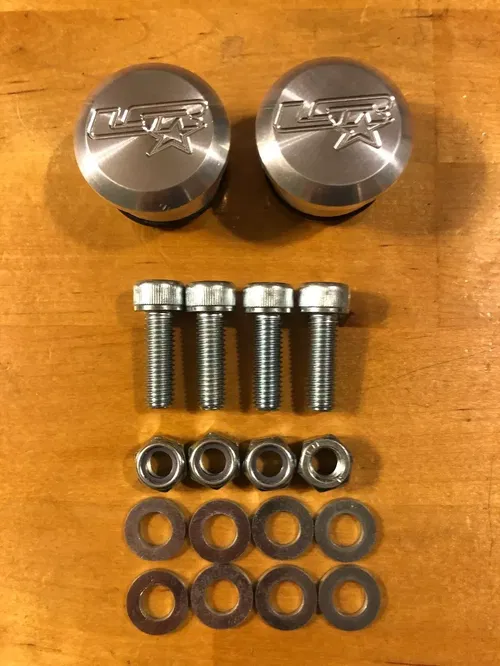YAMAHA YXZ1000R YXZ 1000R YXZ 1000 R LSR BILLET FRONT BUMPER END CAPS CAP KIT