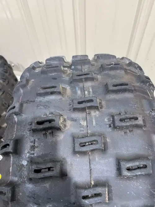 OEM Honda Rear Wheels & Dunlop KT355 TIRES 20X10X9 HONDA SUZUKI KAWASAKI
