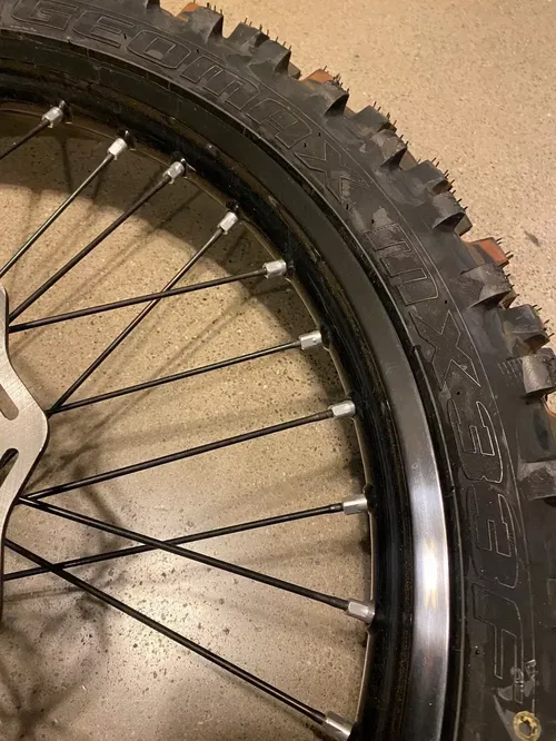 OEM 2022 KTM 250 SX 250SX 21" 21X1.60 Front Wheel Rim 80/100-21 Geomax MX33 Tire