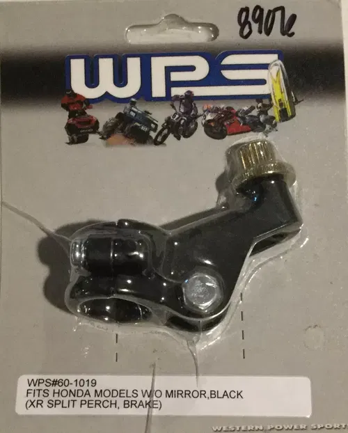 WPS HONDA XR SERIES BLACK BRAKE PERCH FITS XR MODELS NO MIRRORS 60-1019
