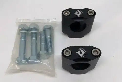 ODI Handlebar Mounts Clamps MX Oversized Bar Mount 1-1/8" Drop-In Style Black