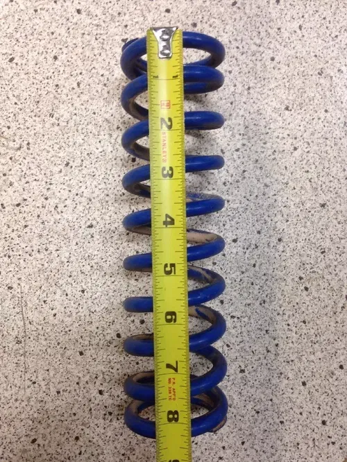 PEP SHOCK MAIN SPRING FRONT 8.5" 160 LBS 1 5/8 ID TRX450R YFZ450R LTR450 400EX
