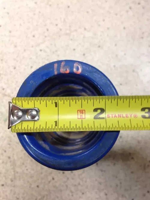 PEP SHOCK MAIN SPRING FRONT 8.5" 160 LBS 1 5/8 ID TRX450R YFZ450R LTR450 400EX