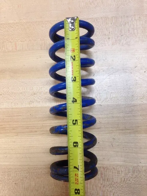 PEP SHOCK MAIN SPRING FRONT 7.5" 275 LBS 1 5/8 ID TRX450R YFZ450R LTR450 400EX