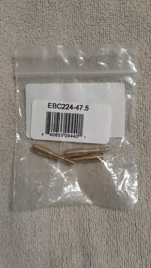 EBC CARB CARBURETOR PILOT JET JETS MIKUNI PRECISION BRASS 3 PACK PK 3PK