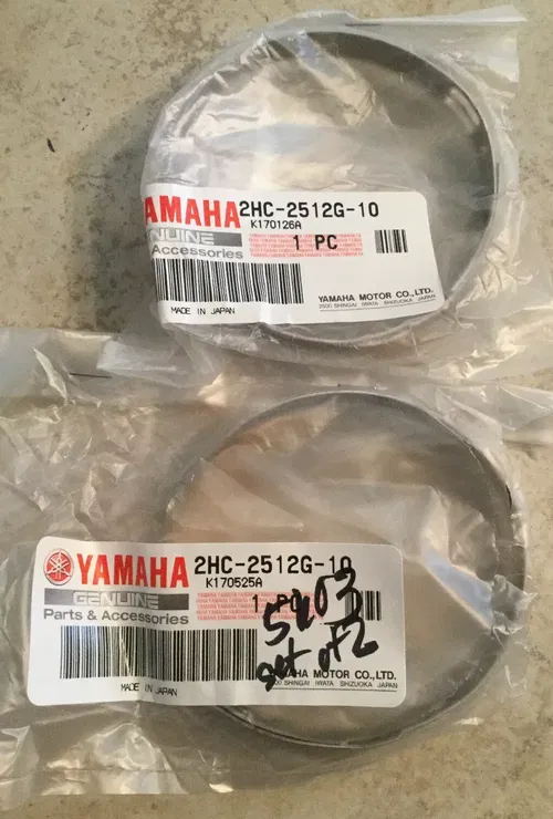 YAMAHA OEM BOOT BAND SMALL 2016-2020 16-20 YXZ1000R EPS SS SE SET OF 2