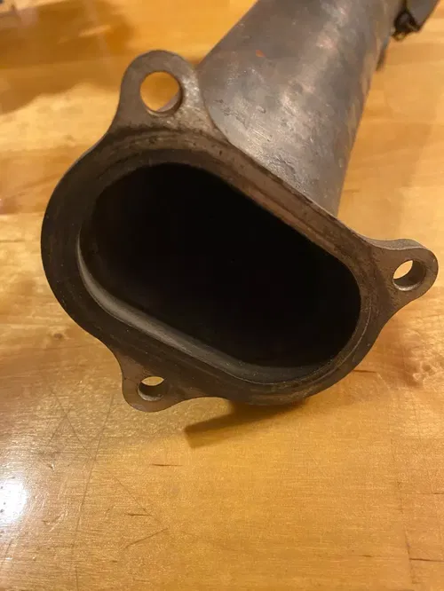 18-20 DUCATI SUPERSPORT 939 S OEM UPPER VERTICAL REAR EXHAUST HEAD PIPE HEADER