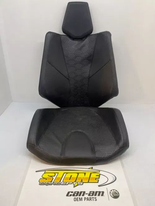 OEM 2024 Can-Am Maverick 1000 R X3 Turbo Black Seat Back Cushion Bottom Can Am
