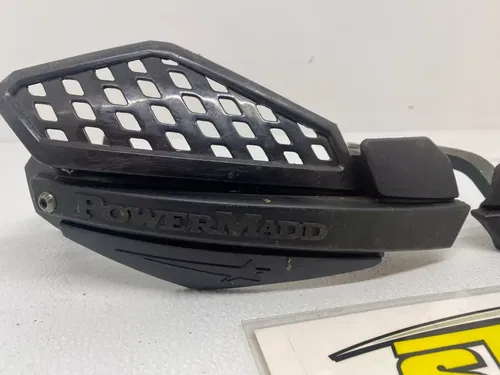 Powermadd Star Series Hand Guards Black Yamaha YFZ450R YZ YFZ450 YZ250 YZF