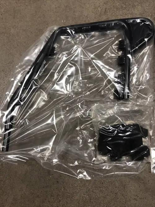 PRO ALUMINUM SET NERF BARS NETS BLACK PA-40-500B POLARIS PREDATOR 500 2003-2007