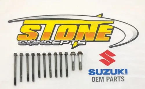 OEM Suzuki LTR450 Engine Motor Crank Cases Crankcases Bolts Bolt Set 2006-2009
