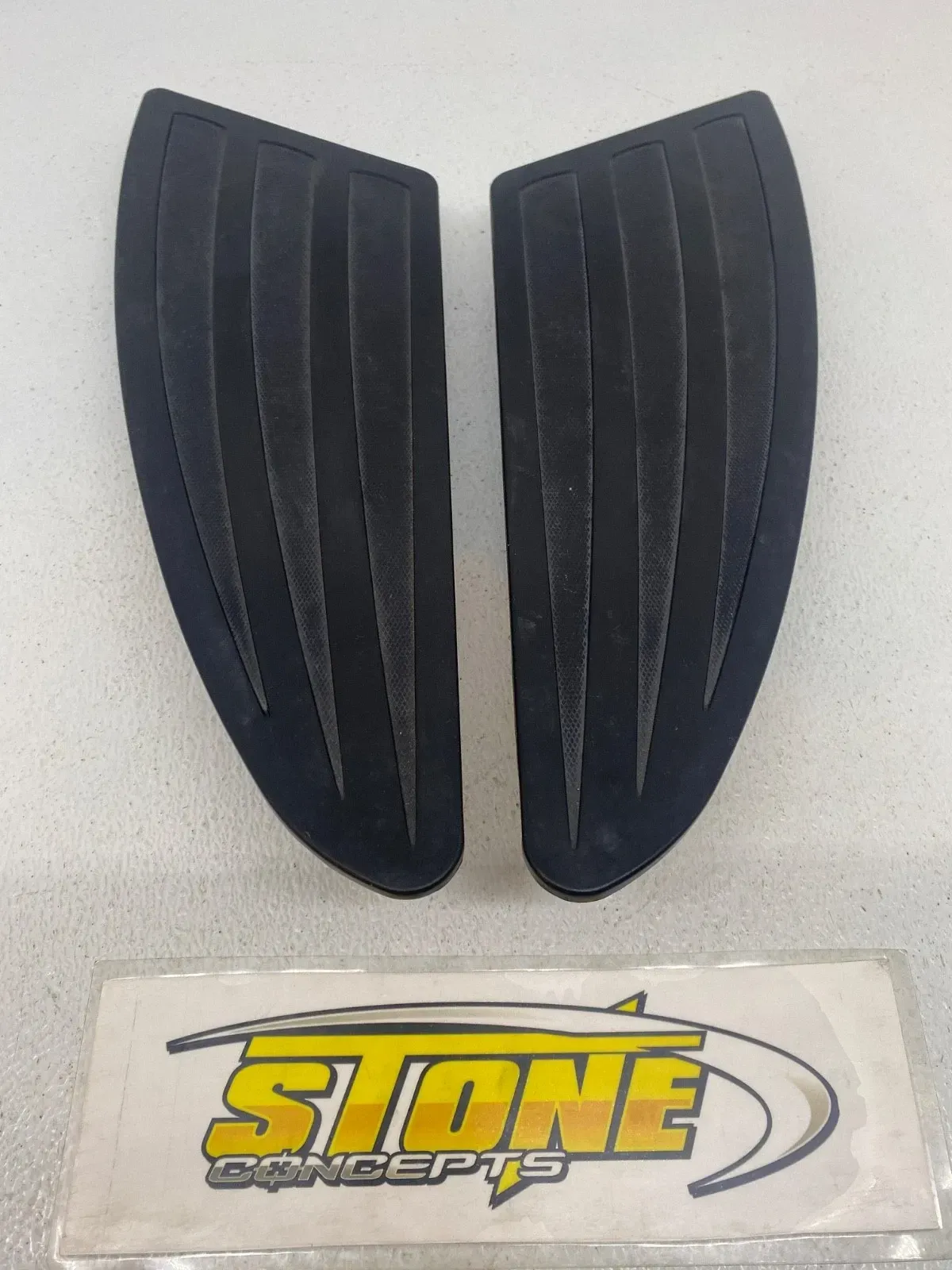 OEM Victory MAGNUM Motorcycle Touring Floorboards Black 1021215-463/1021216-463