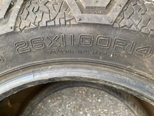 MAXXIS CEROS 26X11X14 6 PLY REAR TIRE ATV UTV MAVERICK SINGLE TIRE