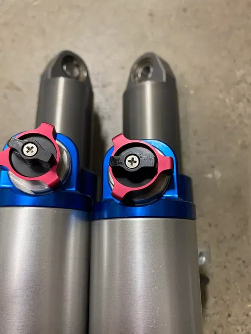 POLARIS RZR TURBO S 900 1000 NEW FRONT PIGGYBACK SHOCKS WALKER EVANS 900 B