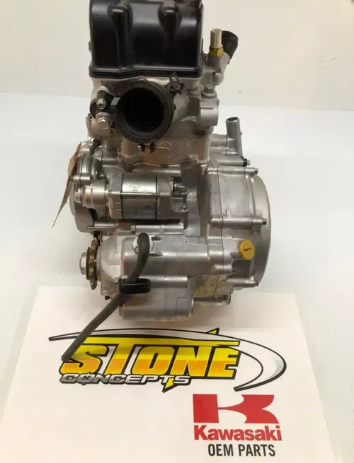 OEM KAWASAKI 21 KX450 2023 KX450X COMPLETE MOTOR ENGINE 3 HOURS ON FRESH TOP END